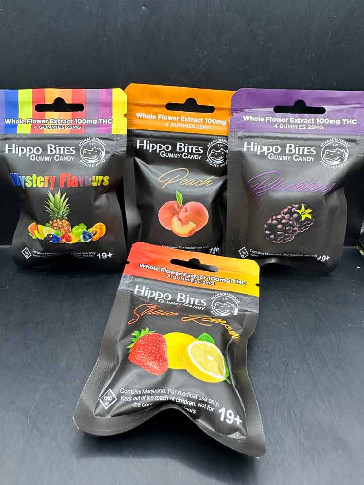Hippo Bites Snacksize 100mg