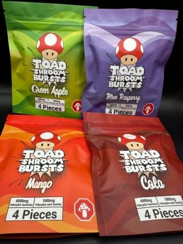 Shroom Bursts 4000mg By: TOAD