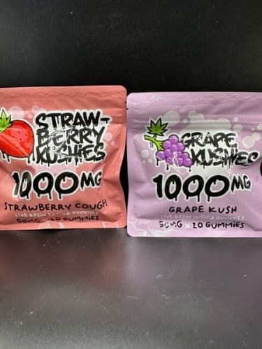 Kushies 1000mg Live Resin Infused