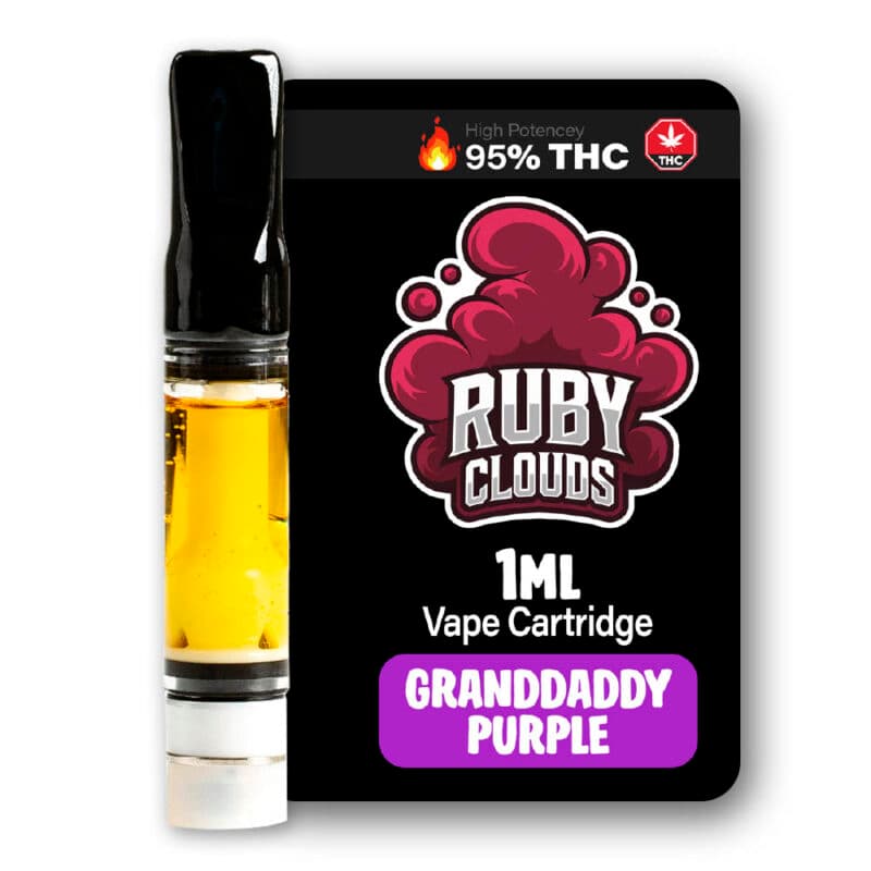 Ruby Clouds 1g Cart-THC 95%
