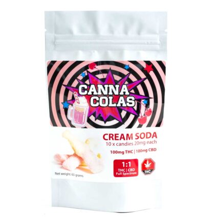 Canna Cola Cream Soda 1:1 - CBD:THC